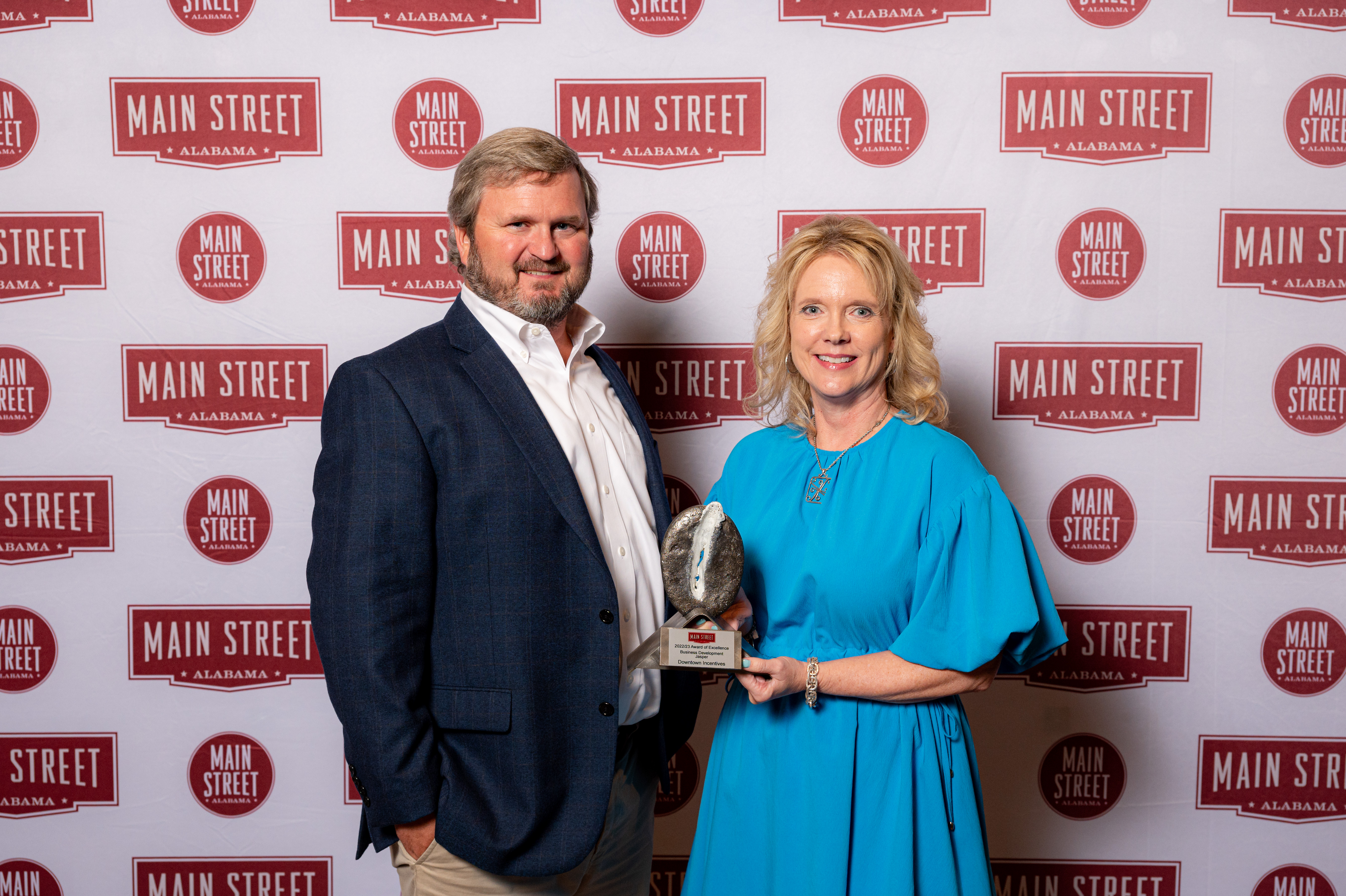 Jasper Main Street Revitalization Projects Awarded State-Wide Recognition at Main Street Alabama Conference.